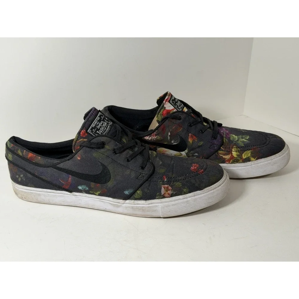 Nike Zoom‎ Stefan Janoski SB Canvas 'Multi-Color' floral print sneakers, Size 13